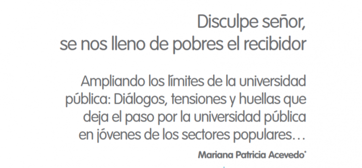 Disculpe señor se nos llenó de pobres el recibidor